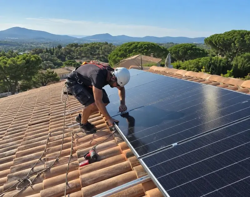 Installateur panneaux solaires Vendargues — pose photovoltaïque sur toiture