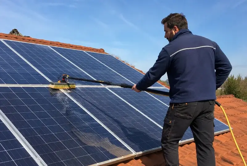 Nettoyage et entretien de panneaux solaires à Vendargues